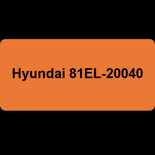 Hyundai 81EL-20040
